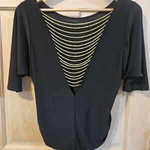 Small Black Women's Top